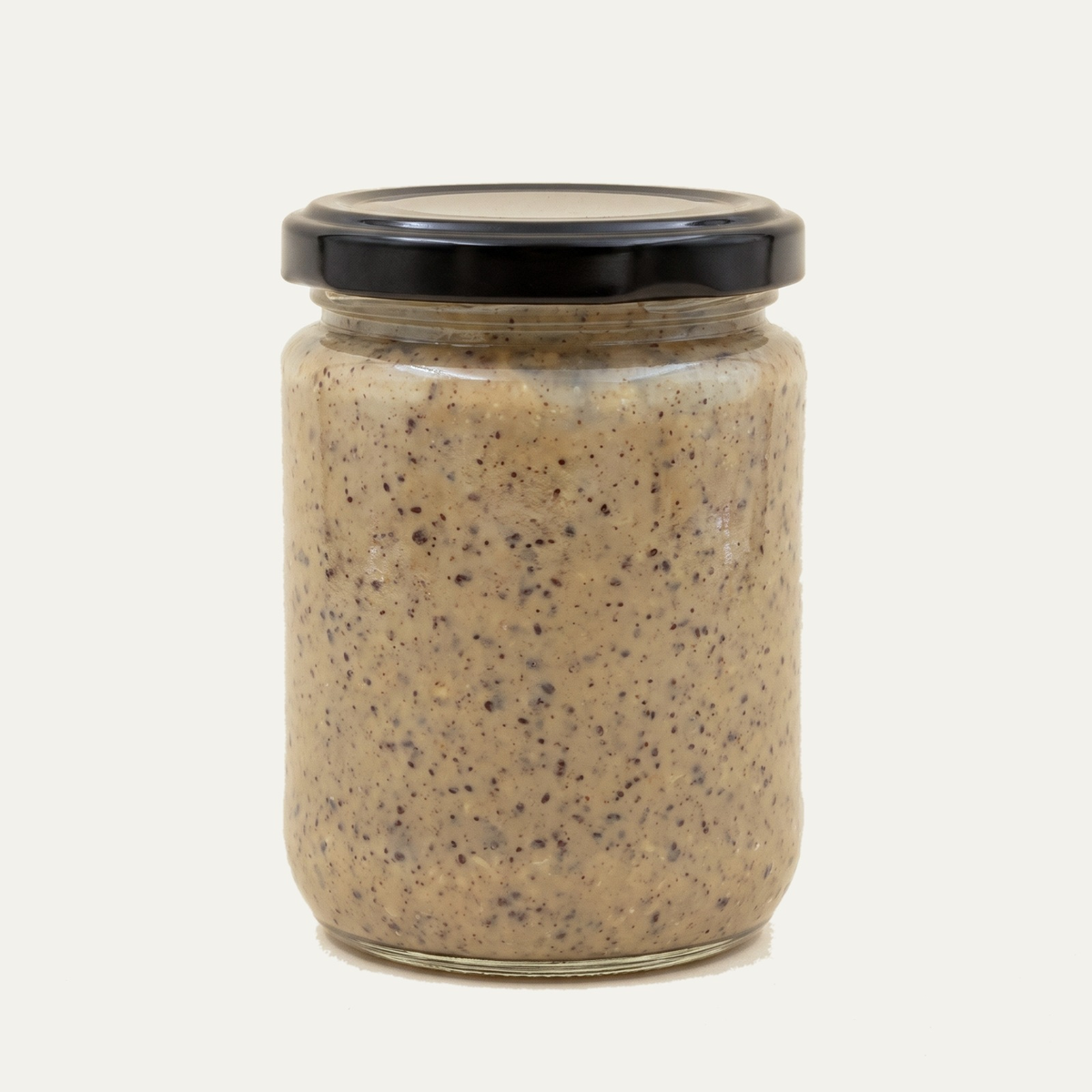 Crunchy Seeds Peanut Butter jar