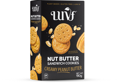 Nut Butter Sandwich Cookies, Creamy Peanut Butter