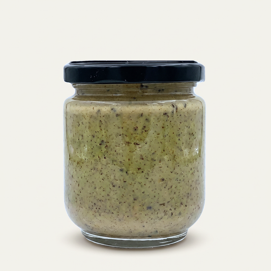 Pistachio Cardamom Almond Butter jar