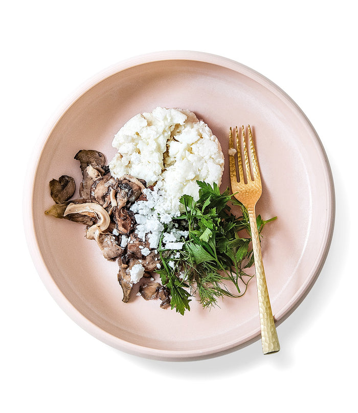 Mushroom Protein Scramble