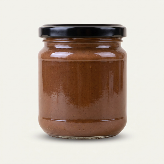Keto-Friendly Chocolate Hazelnut Butter jar