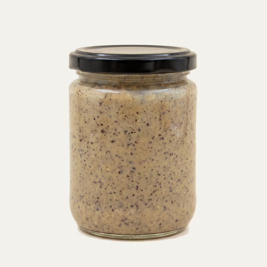 Crunchy Seeds Peanut Butter jar