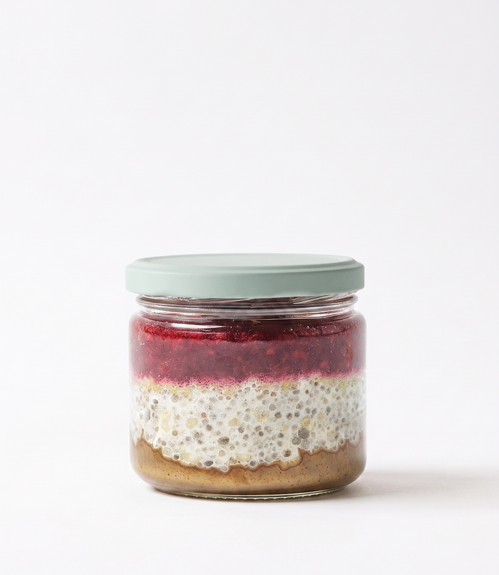 Blackberry Marionberry Collagen Overnight Oats