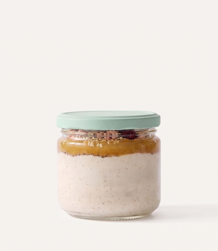 Pineapple Upside Down Collagen Oat Parfait