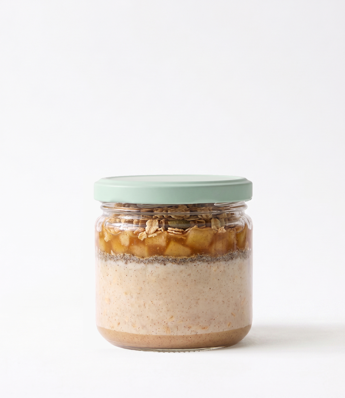 Superfood Apple Pie Overnight Oats