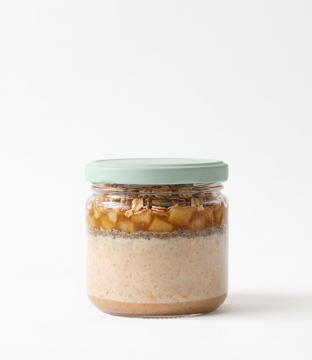 Superfood Apple Pie Overnight Oats