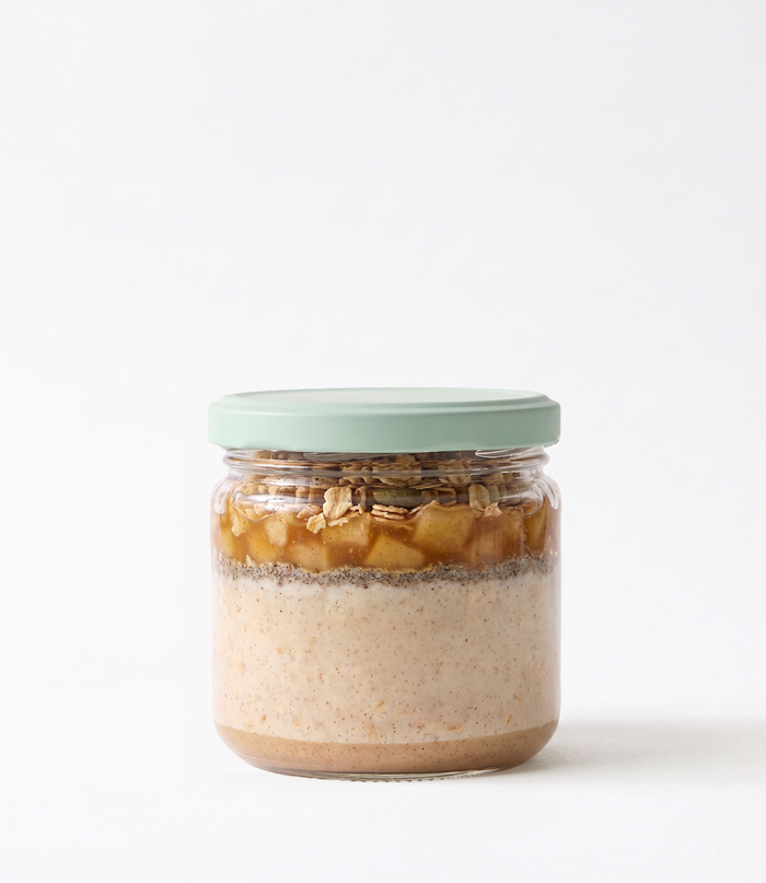 Superfood Apple Pie Overnight Oats