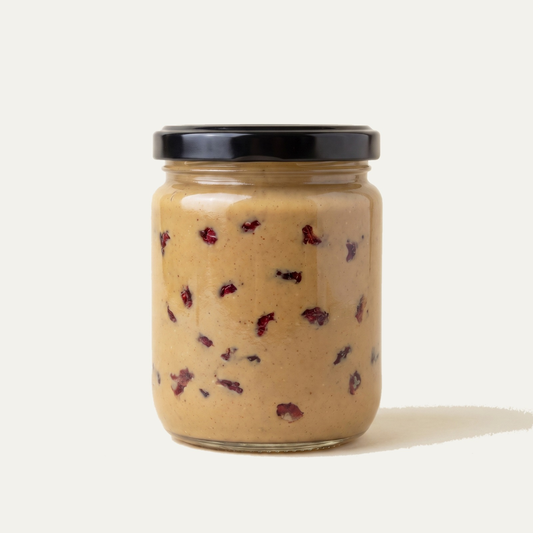 Peanut Butter with Cranberries jar