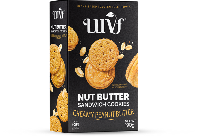 Nut Butter Sandwich Cookies, Creamy Peanut Butter
