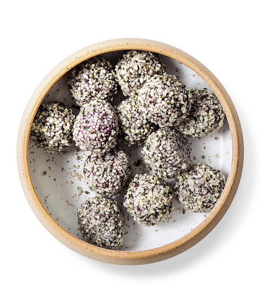 LUVF, Omega-3 Peanut Butter Cup Protein Balls