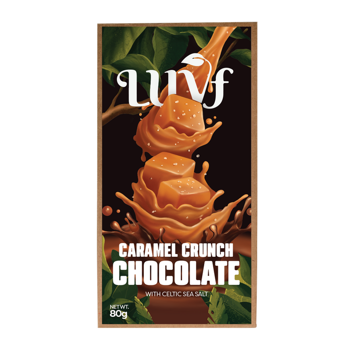 Caramel Crunch Chocolate With Celtic Sea Salt