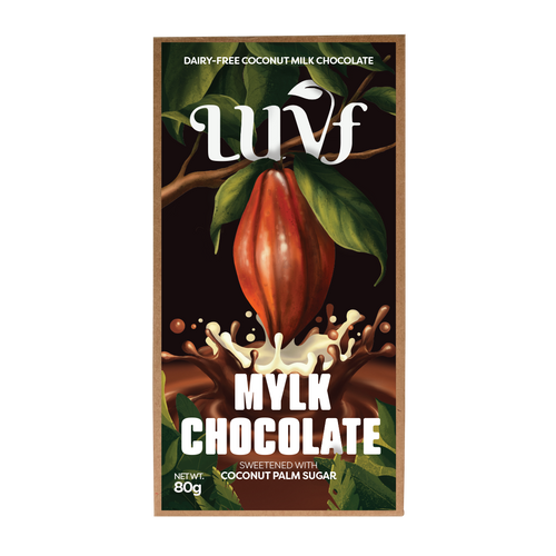 Smooth Mylk Chocolate (made with coconut milk)