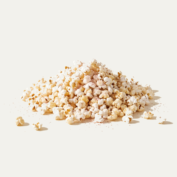 Popped Sorghum With Pink Himalayan Salt