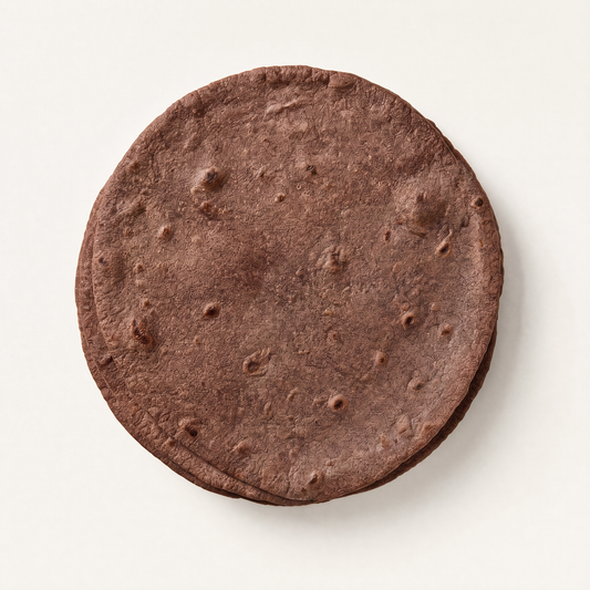 Chocolate Flatbread — unfolded edit