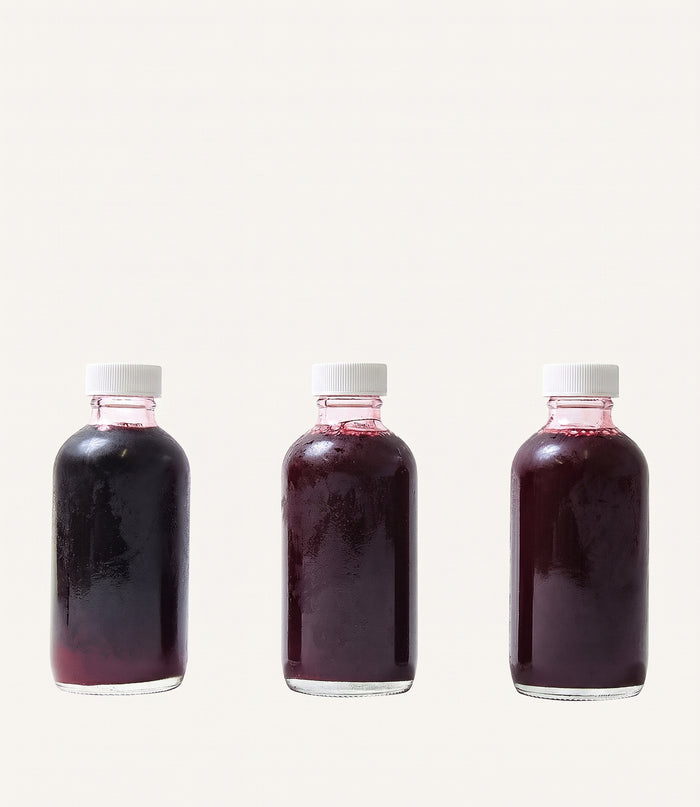 Cold-Pressed Pomegranate & Elderberry Wellness Shot (Pack of 3)