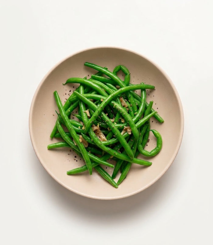 Haricot Vert With Roasted Garlic