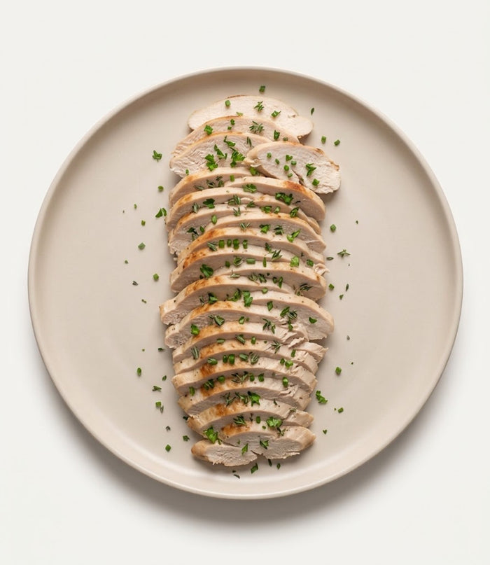 Pan-Seared Sliced Chicken Breast