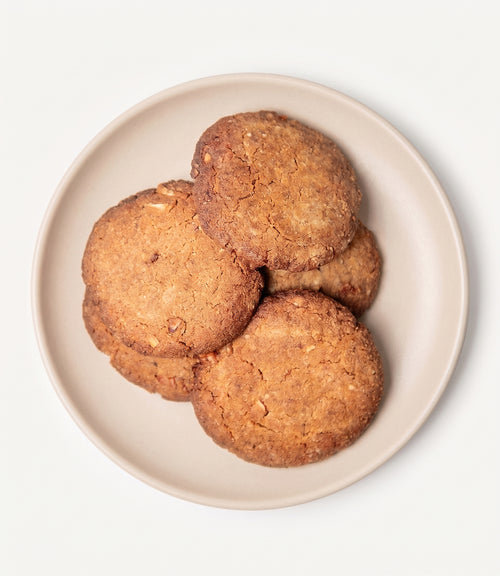 Chewy Salted Caramel Pecan Cookie