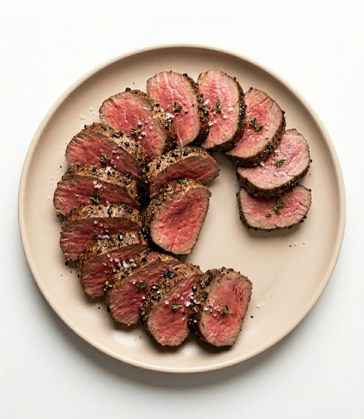 Porcini-Peppercorn Steak