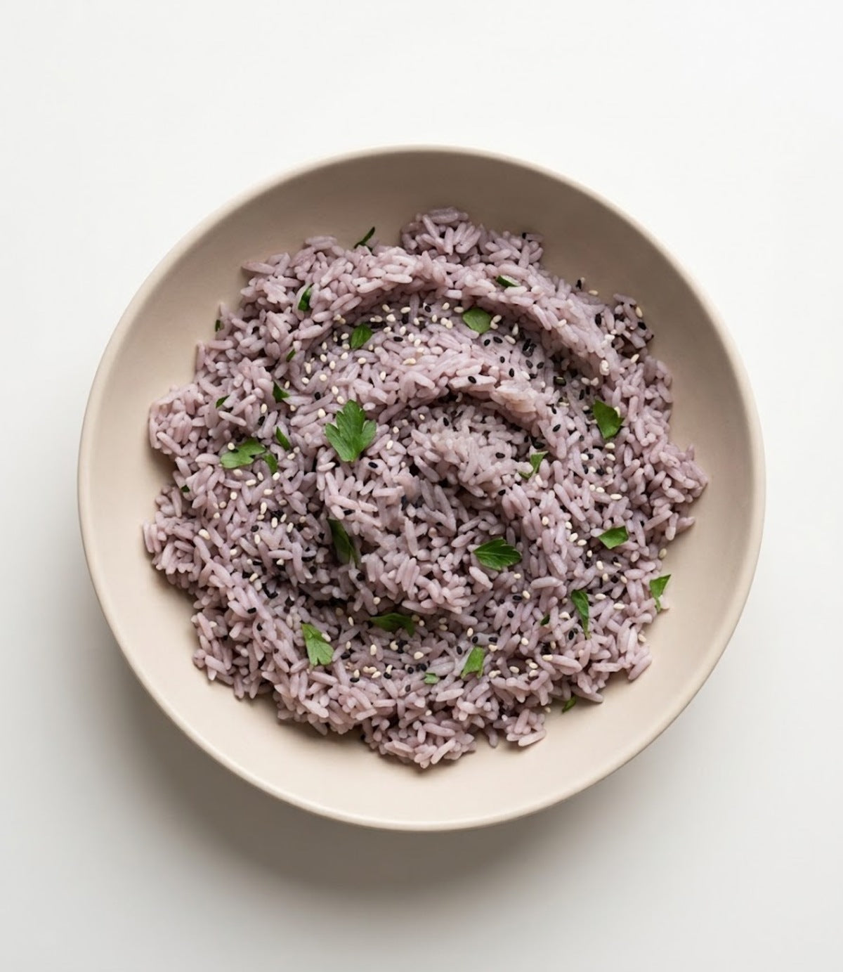Purple Ginger Scallion Rice