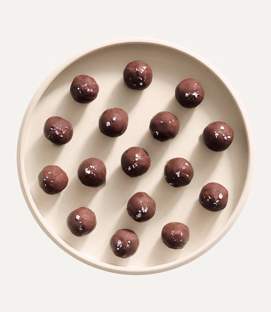 vegan-salted-hazelnut-brownie-batter-protein-truffles