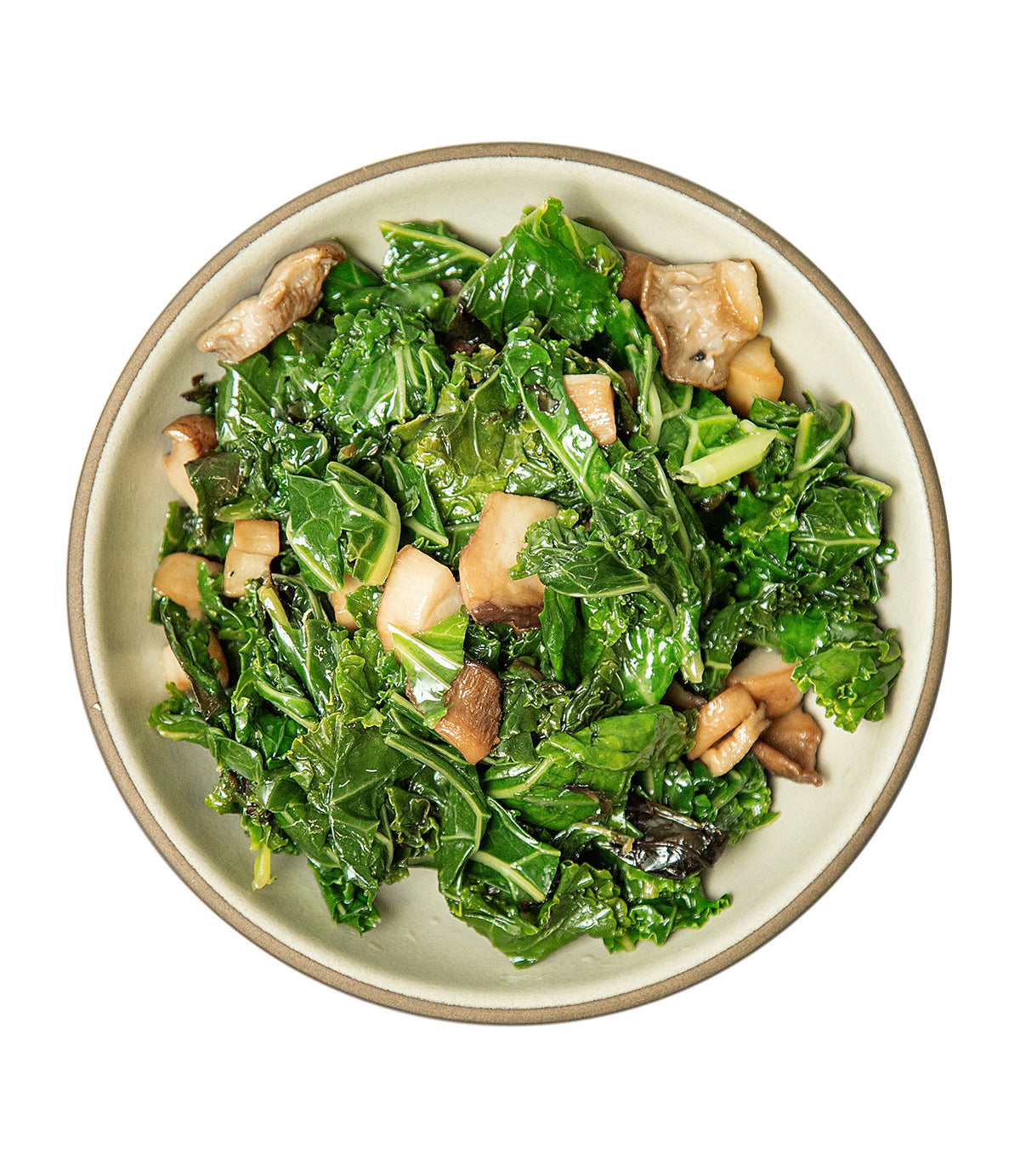 Sautéed Kale & Mushrooms