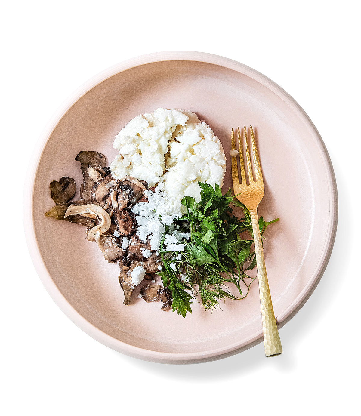 Mushroom Protein Scramble
