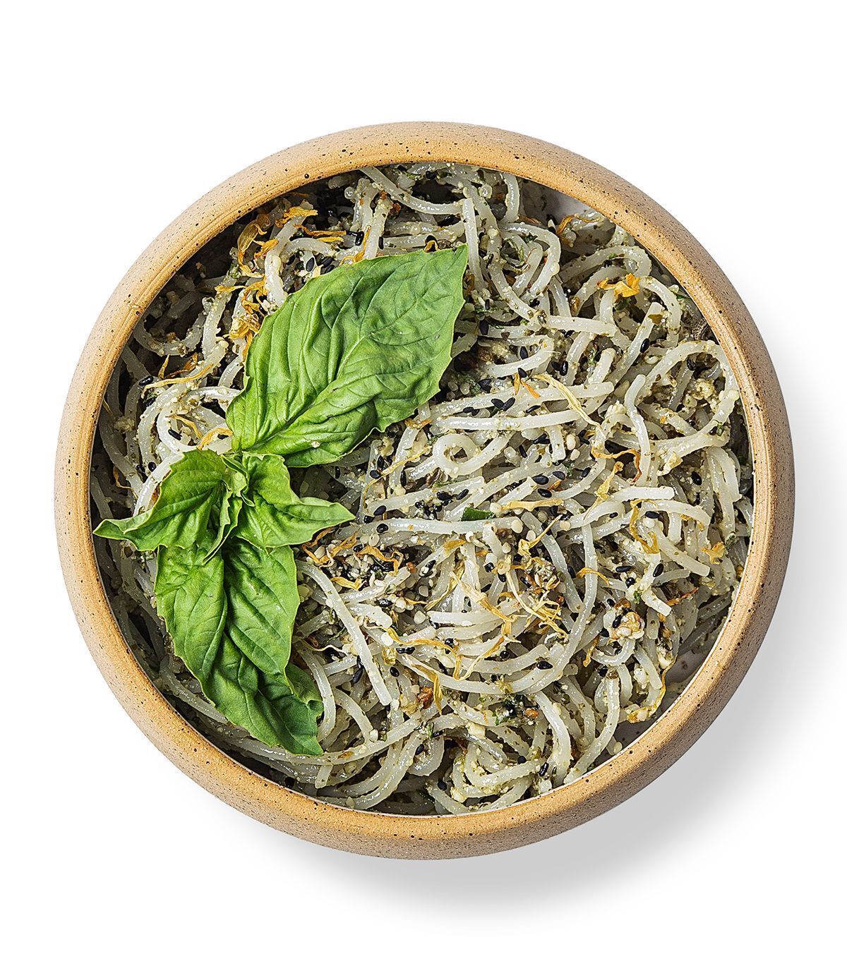Walnut Basil Pesto Sweet Potato Noodles