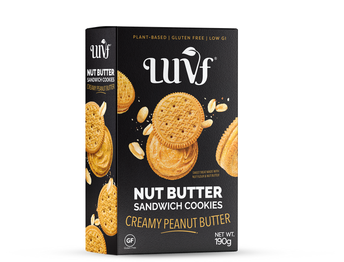 Nut Butter Sandwich Cookies, Creamy Peanut Butter