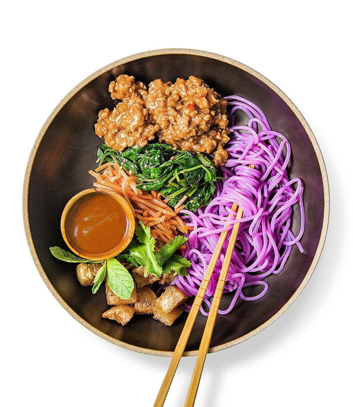Reishi Almond Butter Hoisin Tofu